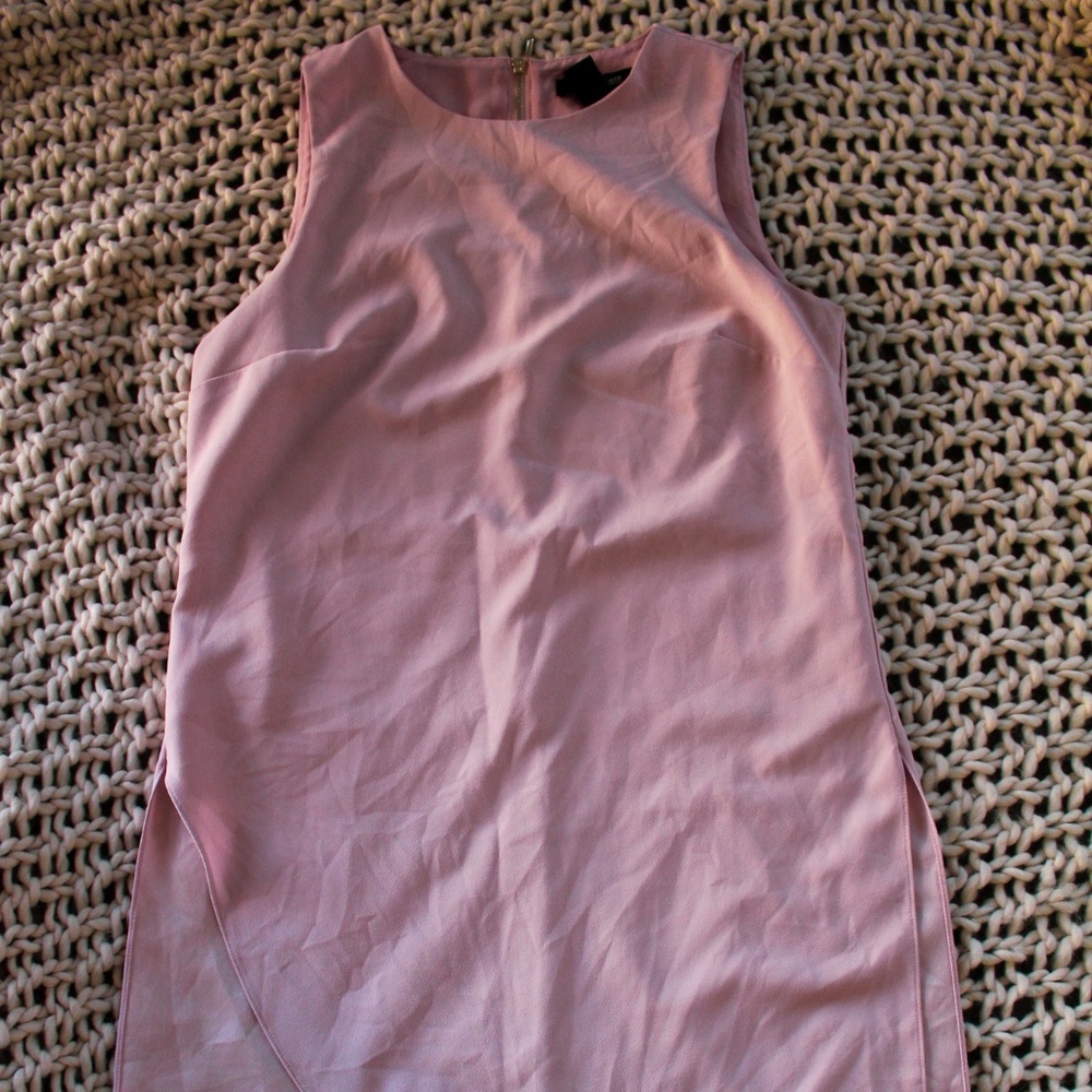 White House Black Market Blush Longline Tunic Tank